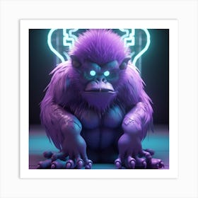 Gorilla 3 Art Print