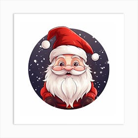 Santa Claus 3 Art Print