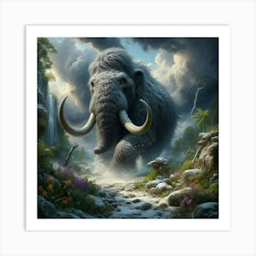Mammoth 1 Art Print