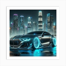 Futuristic Car Art Print