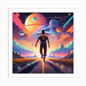 Space Odyssey Art Print