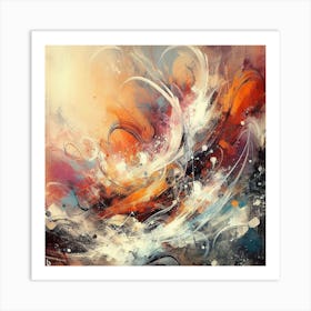 Abstract Painting 1 Art Print