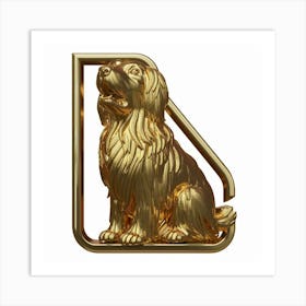 Golden Retriever 1 Art Print