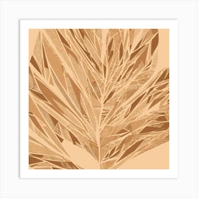 Abstract Leaf 1 Art Print