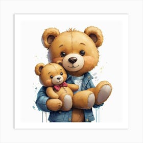 Teddy Bear 1 Art Print