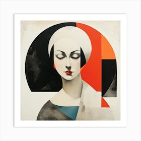 Bauhaus Turkish Woman 03 Art Print