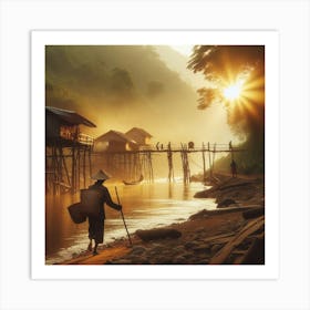 A Warm Morning Art Print