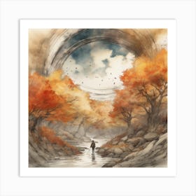 Autumn Forest Art Print