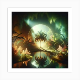 Tropical Forest 1 Art Print