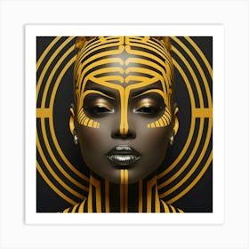 African Woman 17 Art Print