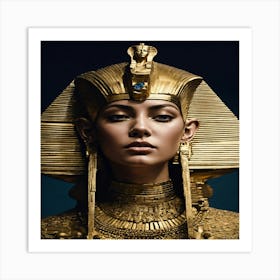 Pharaoh'S Face Art Print