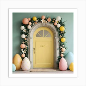 Easter Door 8 Art Print