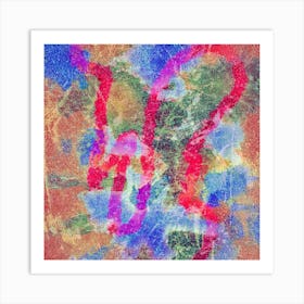 Img 3947 Multicoloured Abstract Design #17 Art Print