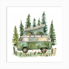 Camper Van 6 Art Print