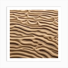 Sand Art Art Print