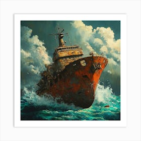 Shipwreck Art Print