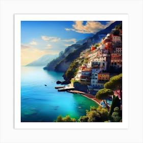 Positano Art Print