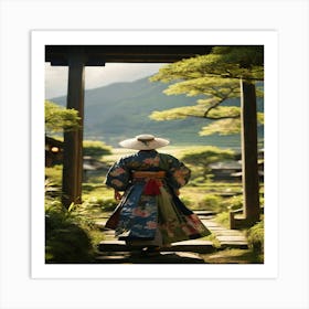 Kyoto, Japan Art Print