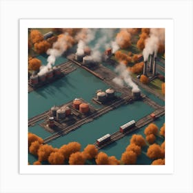 Industrial Landscape 1 Art Print