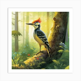 Woodpecker Art Print