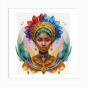 African Woman 1 Art Print