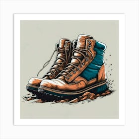 Boots On The Ground Art Print