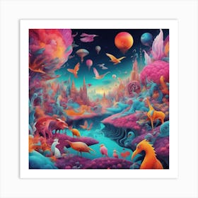 Fantasy Art 69 Art Print