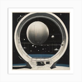 Space Station 77 Art Print