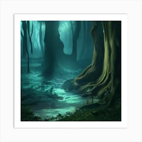 Forest 34 Art Print