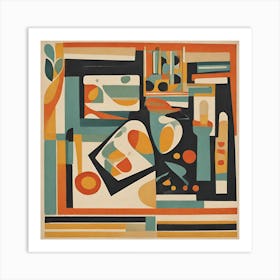 Abstract Painting 3 Art Print