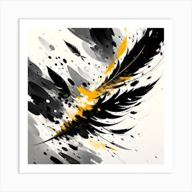 Feathers 7 Art Print