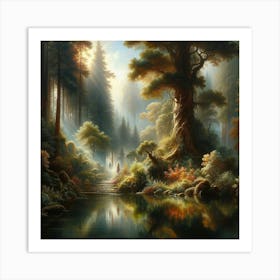 Forest 12 Art Print