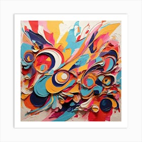 Abstract Painting 361 Art Print