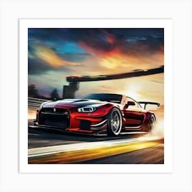 Need For Speed 6 Art Print