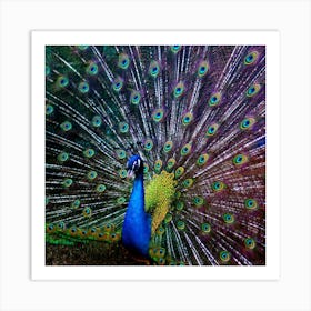 Peacock Art Print