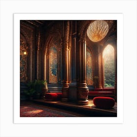 Ornate Room Art Print