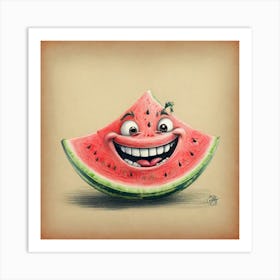 Watermelon 15 Art Print