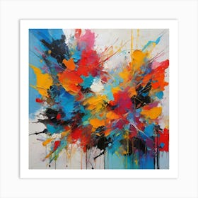 Abstract Painting 8 Art Print