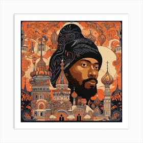 Man In A Turban Art Print