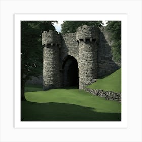 Castle Gate Art Print