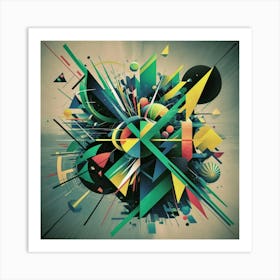 Spectrum Fusion Art Print