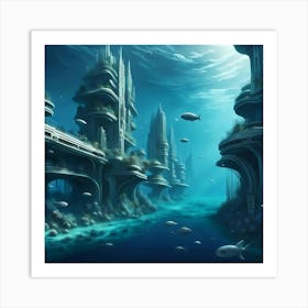 Aquatic Utopia Art Print