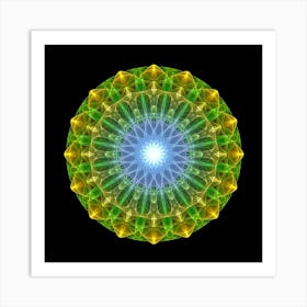 Orbis Iteratio Viridis Art Print