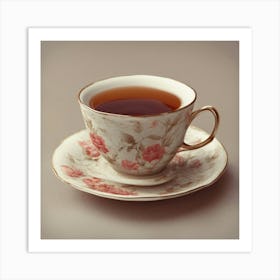 Tea Art 6 Art Print