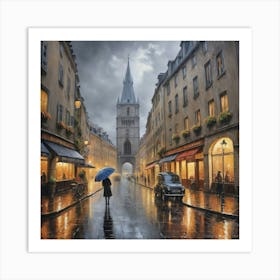 Europe In The Rain Art Print 3 Art Print