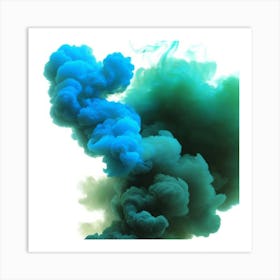 Smoke In The Air Art Print