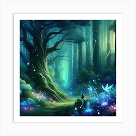 Fairy Forest 6 Art Print