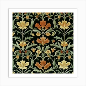 Floral Pattern Art 7 Art Print