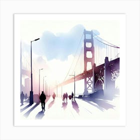 Golden Gate Bridge 1 Art Print