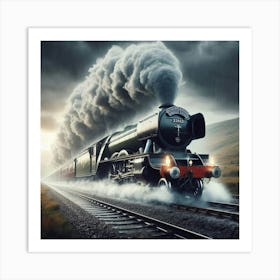 Steam Train 5 Art Print